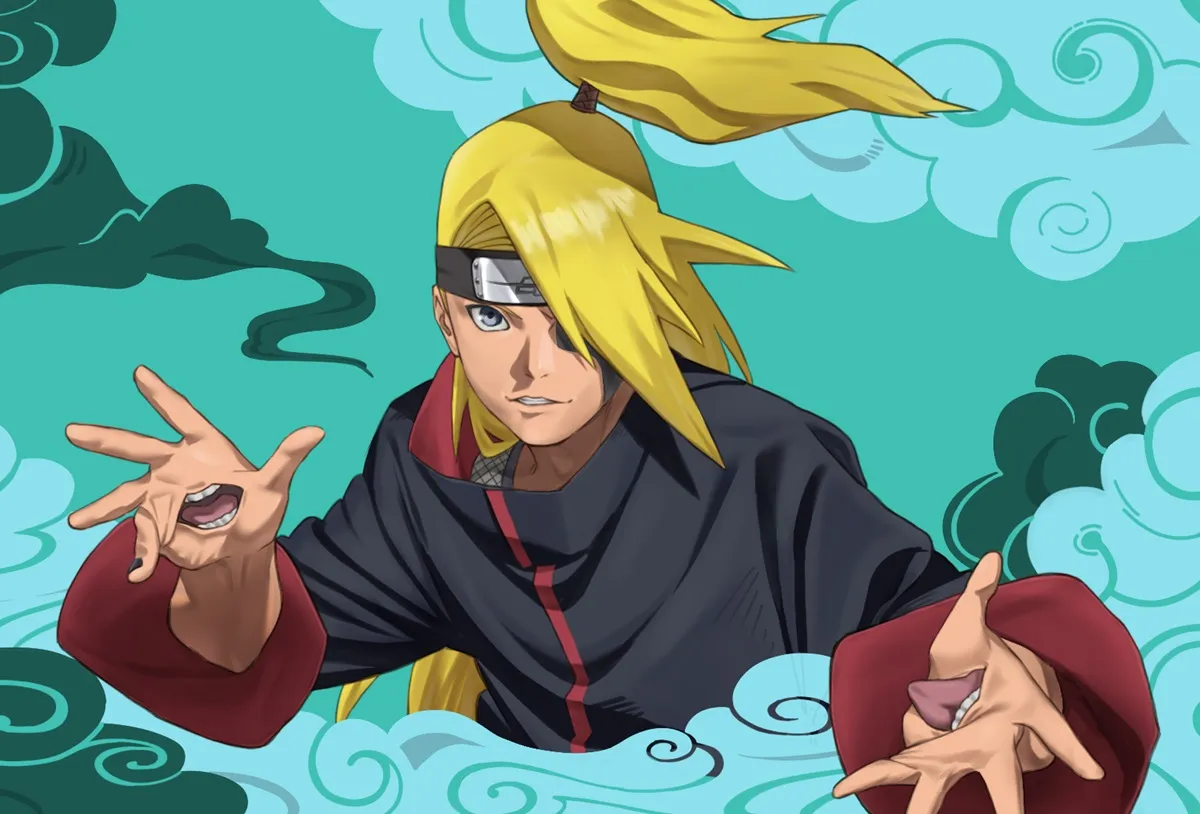 Naruto Online - Deidara kills Gaara and takes the